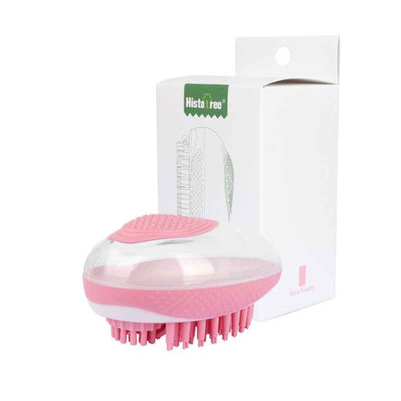 Dog Cat Bath Brush 2-In-1 Pet SPA Massage Comb Soft Silicone Pets Shower Hair Grooming Cmob Dog Cleaning Tool Pet Products