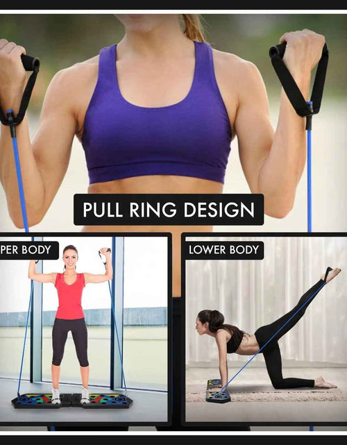 Load image into Gallery viewer, Push-Up Board Set Portable Multifunctional Push-Up Bar Foldable Fitness Equipment for Chest Abdomen Arms/Back Training
