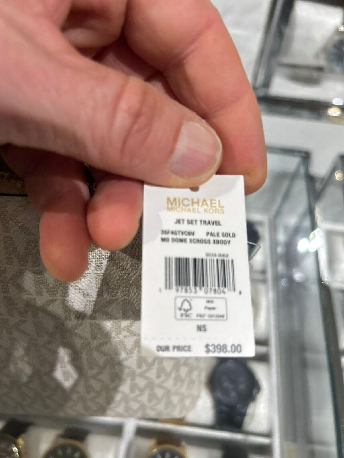 Michael Kors Lady PVC or Leather Crossbody Bag Handbag Messenger Purse Shoulder - Cedar Crate Collective