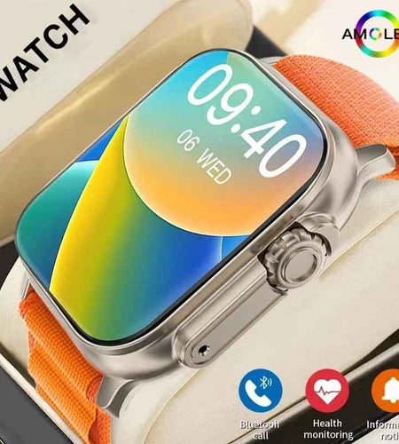 Smart Watch Bluetooth Talk Smartwatch Message Alert Heart Rate Monitor Sports Watch for Android IOS Men Women
