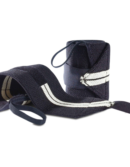 Load image into Gallery viewer, Fitness Weight Lifting Wrist Wraps with Thumb Loops, Pair

