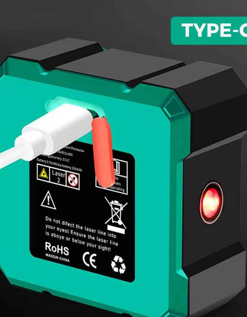 Load image into Gallery viewer, AngleMaster 360° Digital Protractor – Magnetic Laser Angle Finder with LCD Display &amp; Inclinometer
