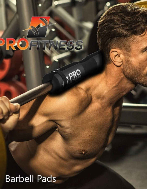 Load image into Gallery viewer, Barbell Pad Squat Pad- Shoulder Support for Squats, Lunges &amp; Hip Thrusts - for Olympic or Standard Bars
