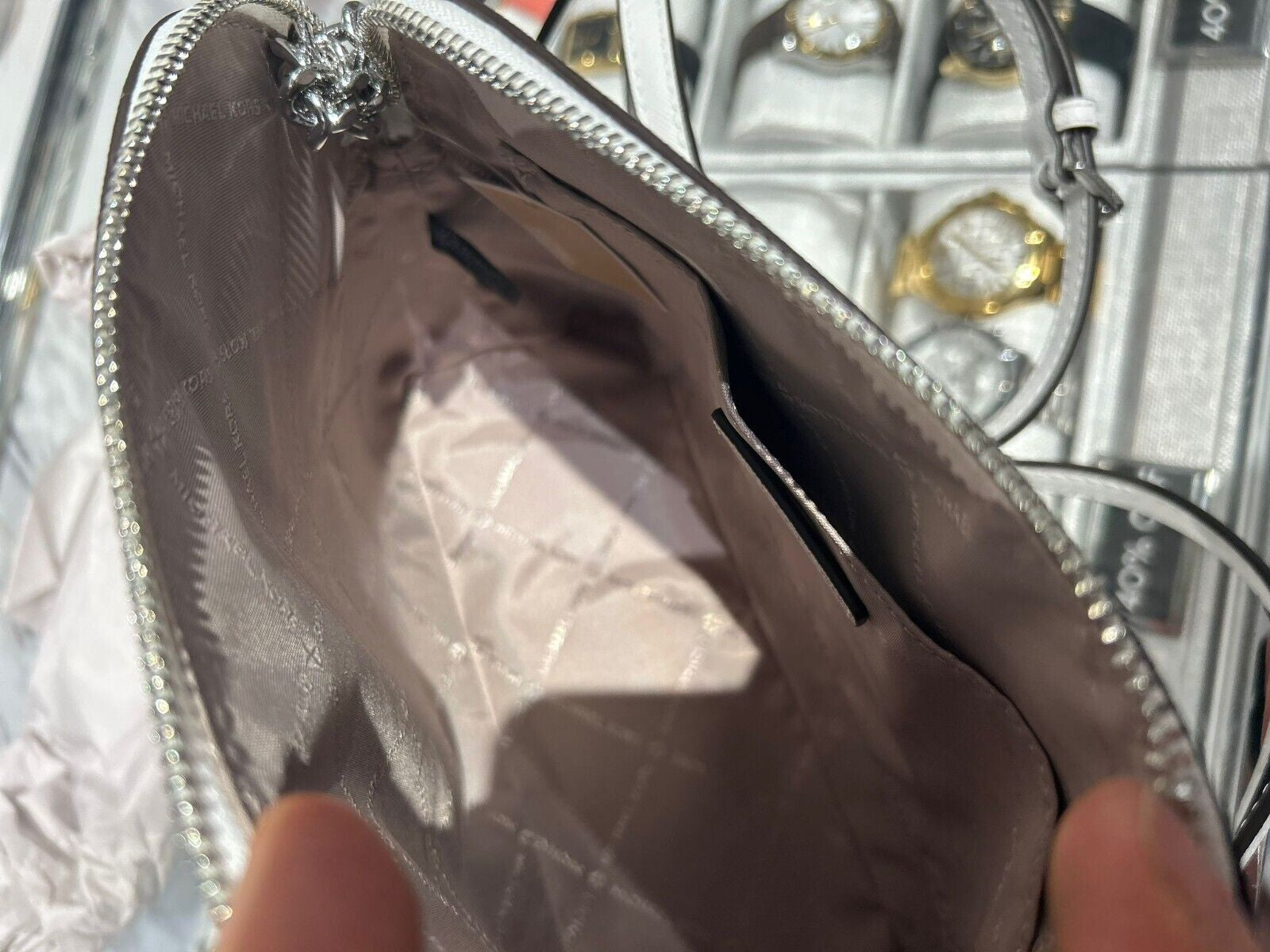 Michael Kors Lady PVC or Leather Crossbody Bag Handbag Messenger Purse Shoulder - Cedar Crate Collective