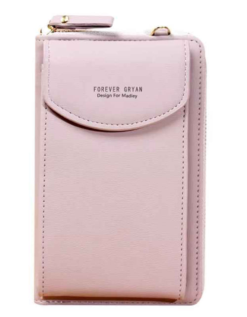 Load image into Gallery viewer, Elegance On-the-Go – Luxe PU Leather Crossbody Shoulder Bag with Phone &amp; Card Organizer
