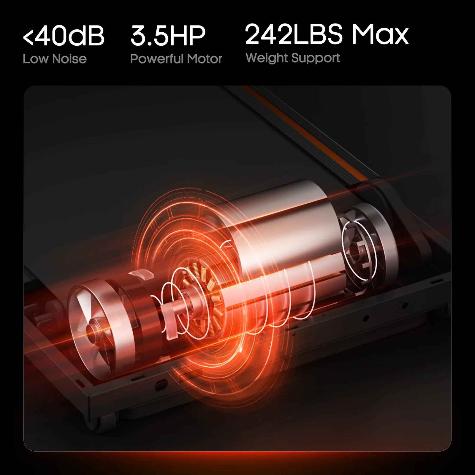 Walking Pad under Desk Treadmill with Remote Control Lightweight 2 in 1 Exercise Treadmill 0.6 to 3.8 Speed Range for Home Office Workout