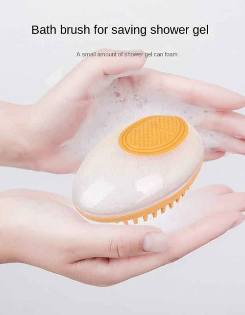 Load image into Gallery viewer, Dog Cat Bath Brush 2-In-1 Pet SPA Massage Comb Soft Silicone Pets Shower Hair Grooming Cmob Dog Cleaning Tool Pet Products
