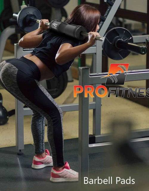 Load image into Gallery viewer, Barbell Pad Squat Pad- Shoulder Support for Squats, Lunges &amp; Hip Thrusts - for Olympic or Standard Bars
