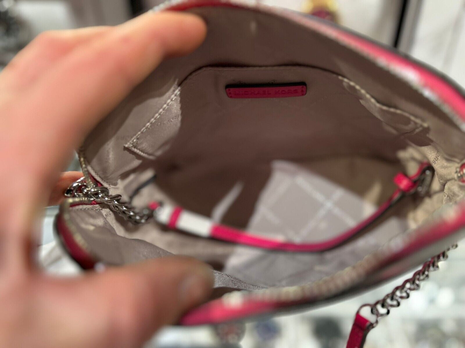 Michael Kors Lady PVC or Leather Crossbody Bag Handbag Messenger Purse Shoulder - Cedar Crate Collective