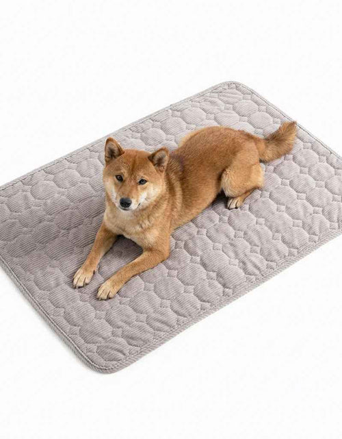 Load image into Gallery viewer, Large Dog Crate Bed Dog Crate Pad Washable Dog Bed Mat for Crate Mats for Dog Cage Mat Dog Kennel Pad Dog Kennel Mat Dog Crate Liner Dog Beds for Large Dog,48" X 36"
