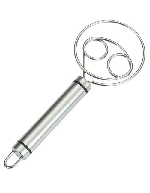 Load image into Gallery viewer, Baker’s Best Danish Dough Whisk – Dutch-Style Stainless Steel Hand Mixer for Effortless Bread, Biscuits &amp; Cakes
