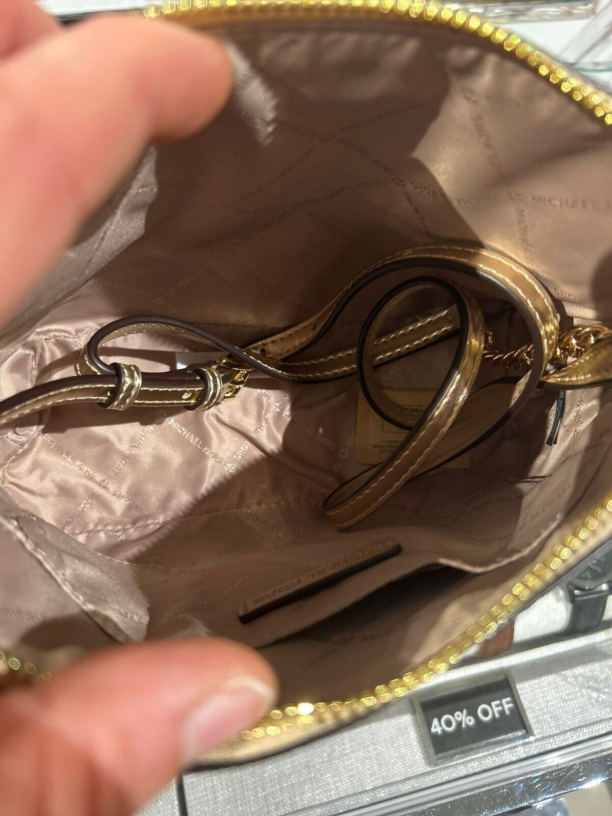 Michael Kors Lady PVC or Leather Crossbody Bag Handbag Messenger Purse Shoulder - Cedar Crate Collective