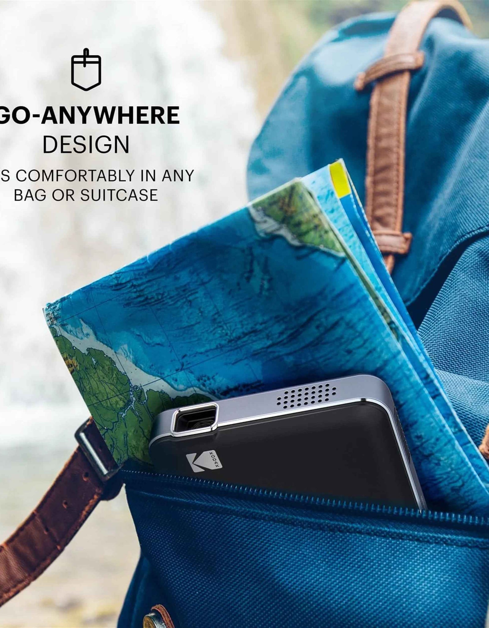 Luma 150 Pico Projector with Built-In Speaker, Black