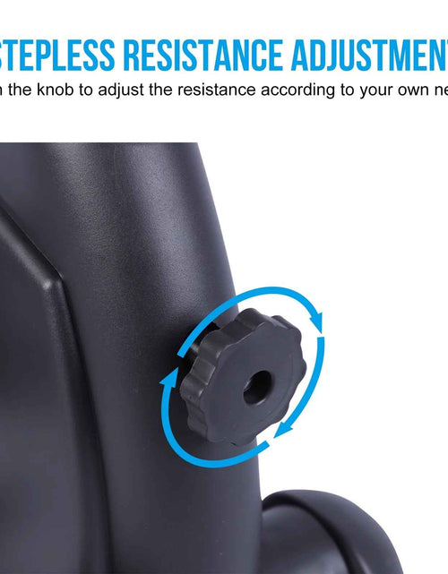 Load image into Gallery viewer, Mini Indoor Pedal Exerciser Cycle Bike Leg Arm Desk W/Lcd Display Fitness Portable Pedal Stationary Bike Home Exercise Black
