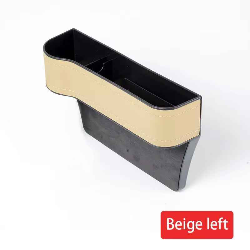 Luxpocket™ Leather Car Seat Gap Organizer – Declutter Your Drive in Style