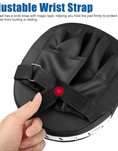 Load image into Gallery viewer, 2/4PCS Boxing Punching MMA Mitts PU Gloves Target Focus Pad Gear for Kickboxing

