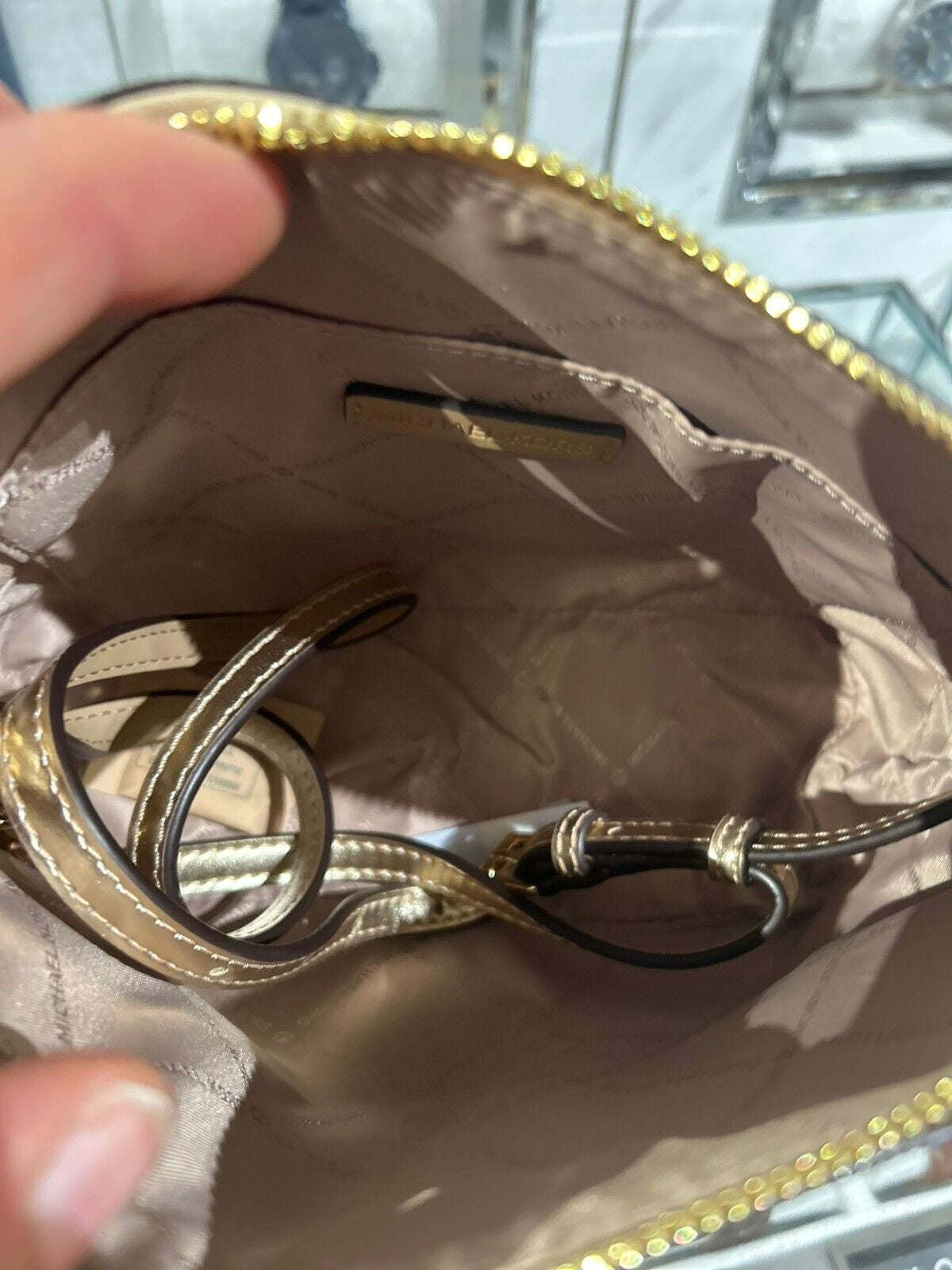 Michael Kors Lady PVC or Leather Crossbody Bag Handbag Messenger Purse Shoulder - Cedar Crate Collective