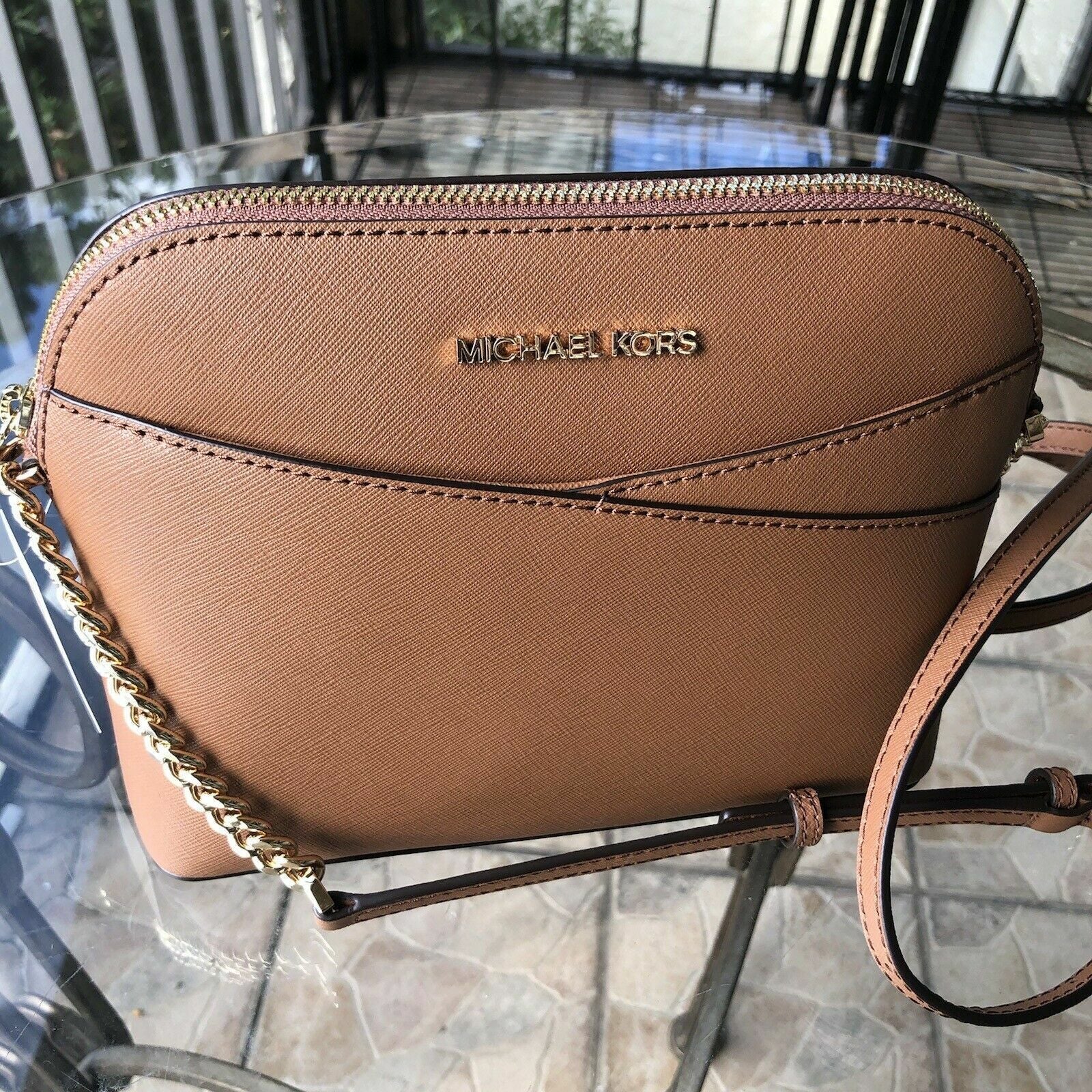 Michael Kors Lady PVC or Leather Crossbody Bag Handbag Messenger Purse Shoulder - Cedar Crate Collective