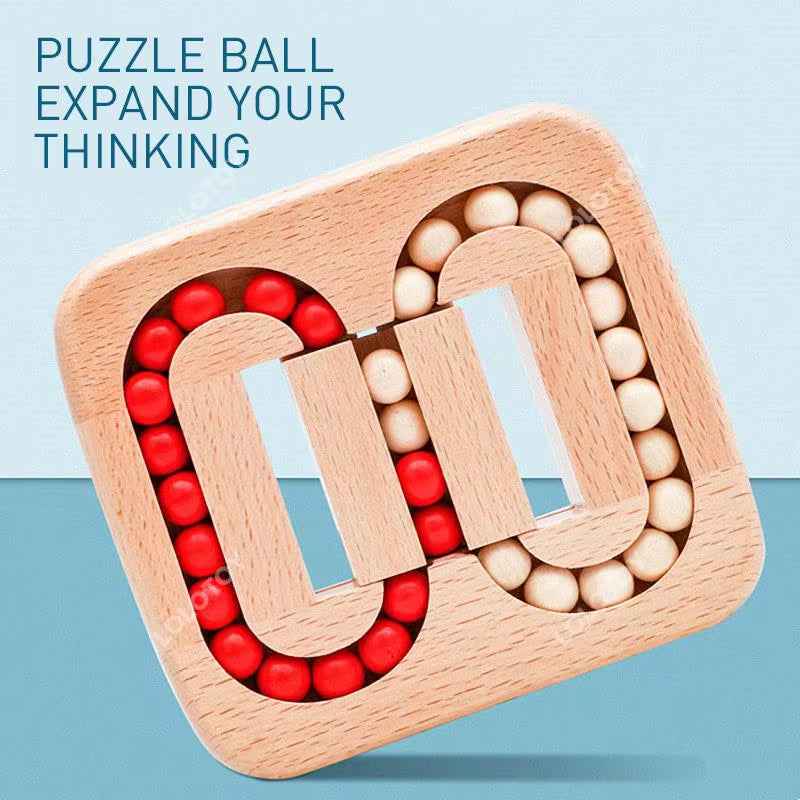 BrainyPlay™ Wooden Puzzle Ball – Unlock Fun, Build Smarter Minds!