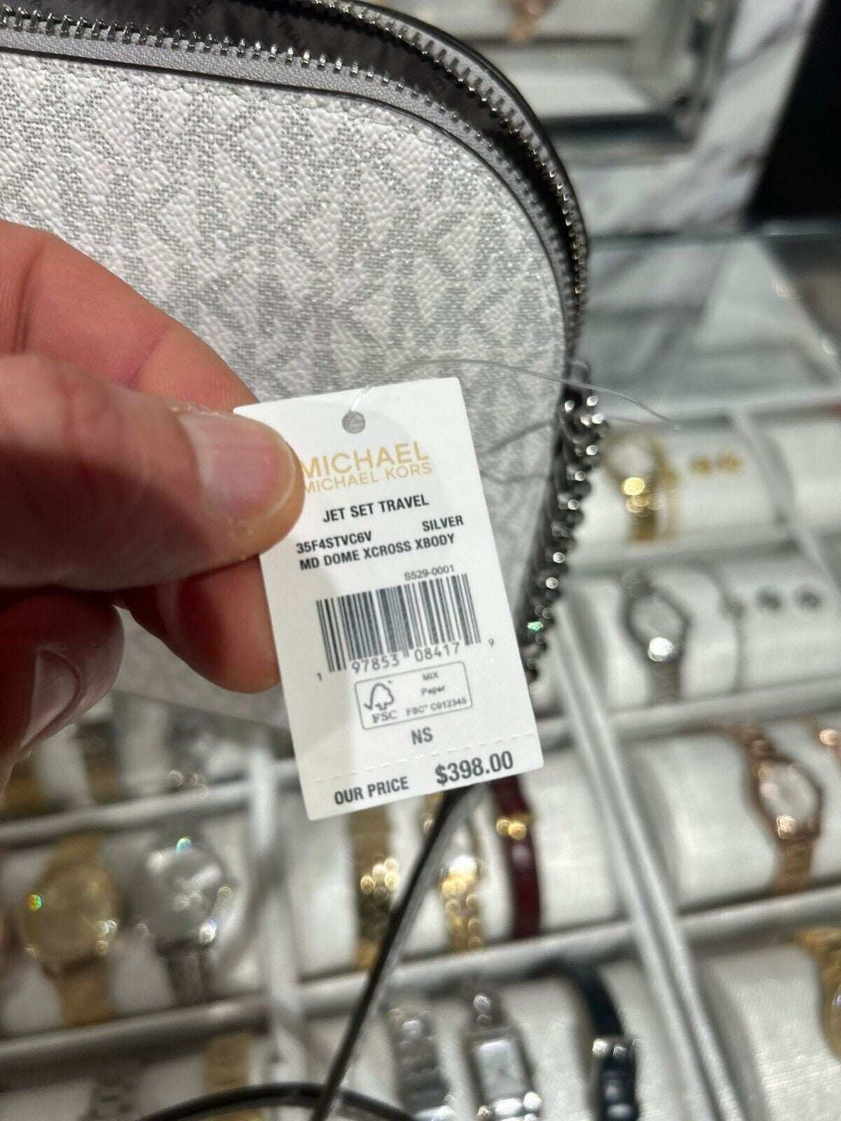 Michael Kors Lady PVC or Leather Crossbody Bag Handbag Messenger Purse Shoulder - Cedar Crate Collective