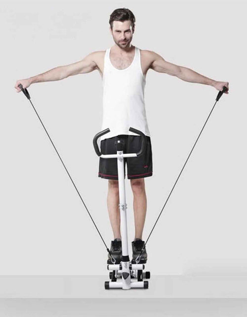 Load image into Gallery viewer, Health &amp; Fitness Steppers for Exercise,Vertical Climber Stair Stepper Exercise Home Workout Equipment with Resistance Bands for Full Body Workout,330Lbs Loading Capacity
