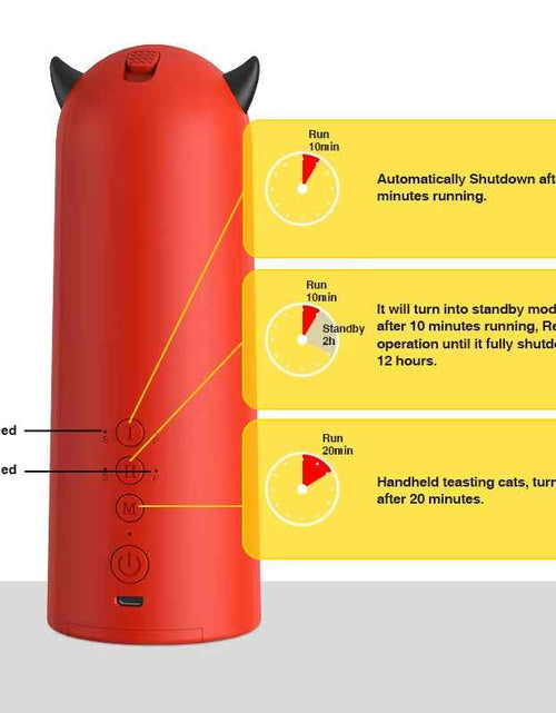 Load image into Gallery viewer, Automatic Cat Laser Toys Interactive Smart Teasing 360 Irregular Rotation Cat Exercise Sports Handheld Electronic Cat Toys
