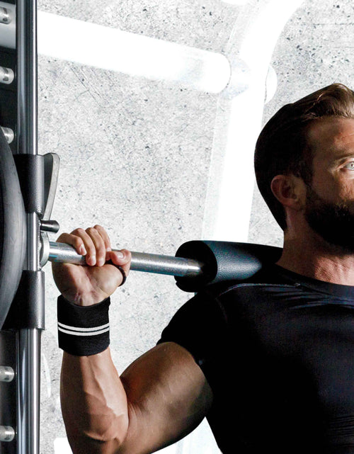 Load image into Gallery viewer, Fitness Weight Lifting Wrist Wraps with Thumb Loops, Pair
