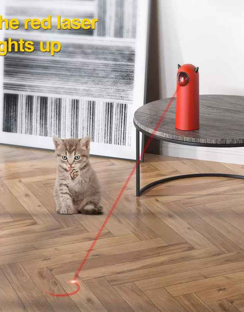 Load image into Gallery viewer, Automatic Cat Laser Toys Interactive Smart Teasing 360 Irregular Rotation Cat Exercise Sports Handheld Electronic Cat Toys
