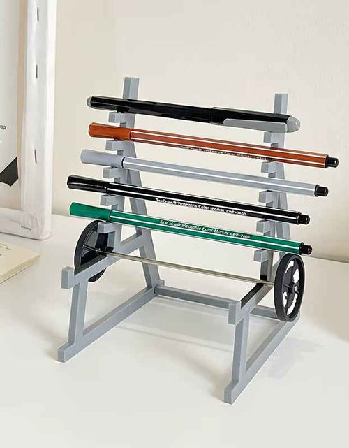 Load image into Gallery viewer, Barbell Pen Holder – Lift Your Desk Game!
