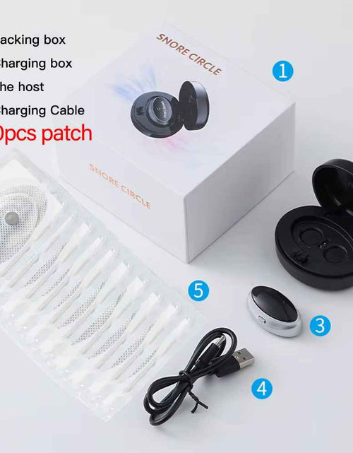 Load image into Gallery viewer, SmartSnore™ 5-Pair EMS Anti-Snoring Device – Breathe Easy, Sleep Deep
