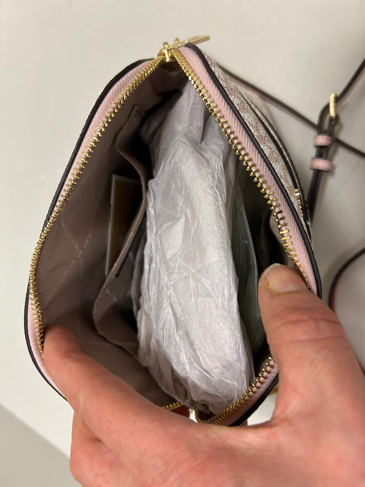 Michael Kors Lady PVC or Leather Crossbody Bag Handbag Messenger Purse Shoulder - Cedar Crate Collective