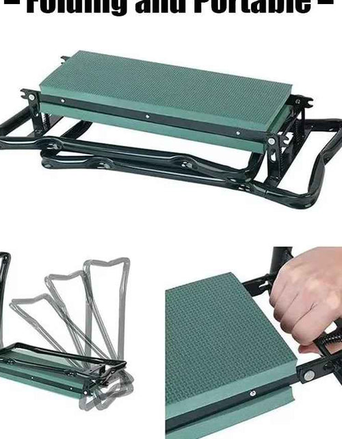Load image into Gallery viewer, GardenMate Folding Kneeler &amp; Stool – Comfort &amp; Convenience for Every Gardener
