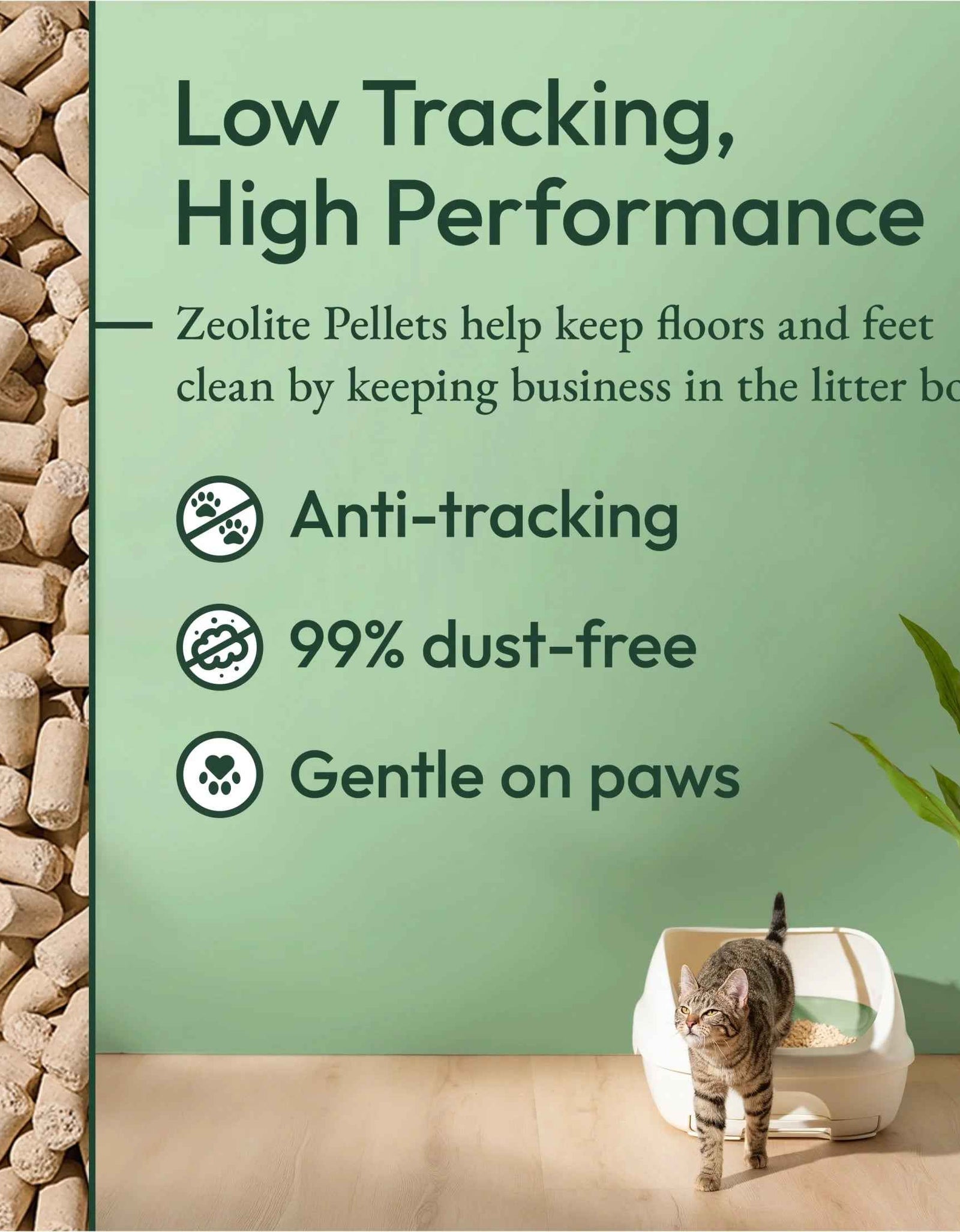 Purina  Breeze Cat Litter System Refill Pack with Ion Cat Litter Pads and Zeolite Pellet Cat Litter