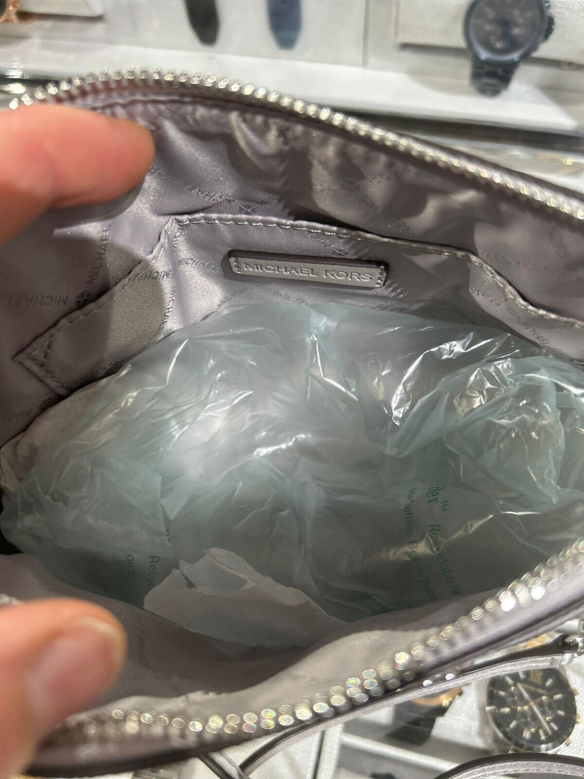 Michael Kors Lady PVC or Leather Crossbody Bag Handbag Messenger Purse Shoulder - Cedar Crate Collective