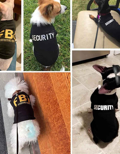 Load image into Gallery viewer, 4 Packs Dog Shirts for Small Dog,  Pet T-Shirts Clothes Vest for Puppy Boy Girl S
