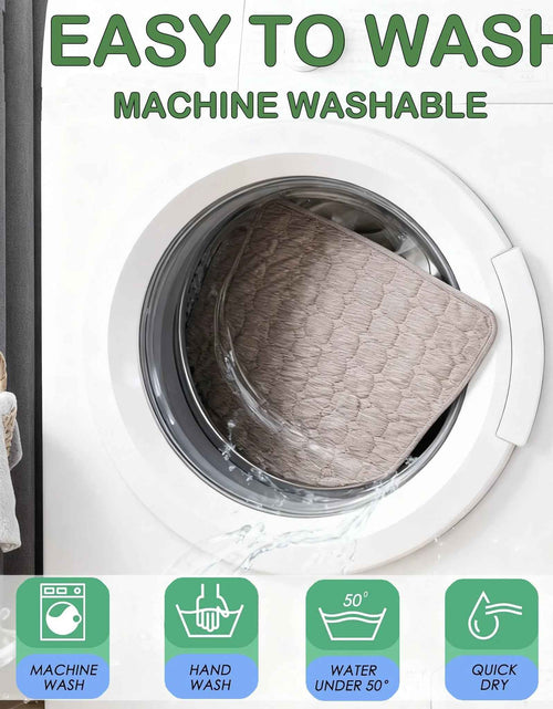 Load image into Gallery viewer, Large Dog Crate Bed Dog Crate Pad Washable Dog Bed Mat for Crate Mats for Dog Cage Mat Dog Kennel Pad Dog Kennel Mat Dog Crate Liner Dog Beds for Large Dog,48" X 36"
