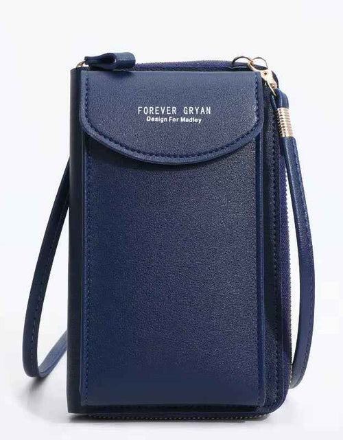 Load image into Gallery viewer, Elegance On-the-Go – Luxe PU Leather Crossbody Shoulder Bag with Phone &amp; Card Organizer
