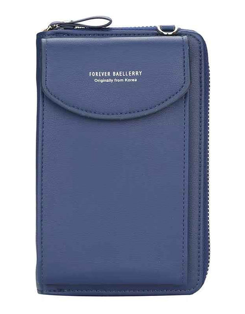 Load image into Gallery viewer, Elegance On-the-Go – Luxe PU Leather Crossbody Shoulder Bag with Phone &amp; Card Organizer
