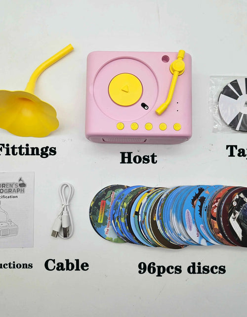 Load image into Gallery viewer, StoryTunes Junior – Children’s Phonograph Music &amp; Story Player with 96 Learning Cards
