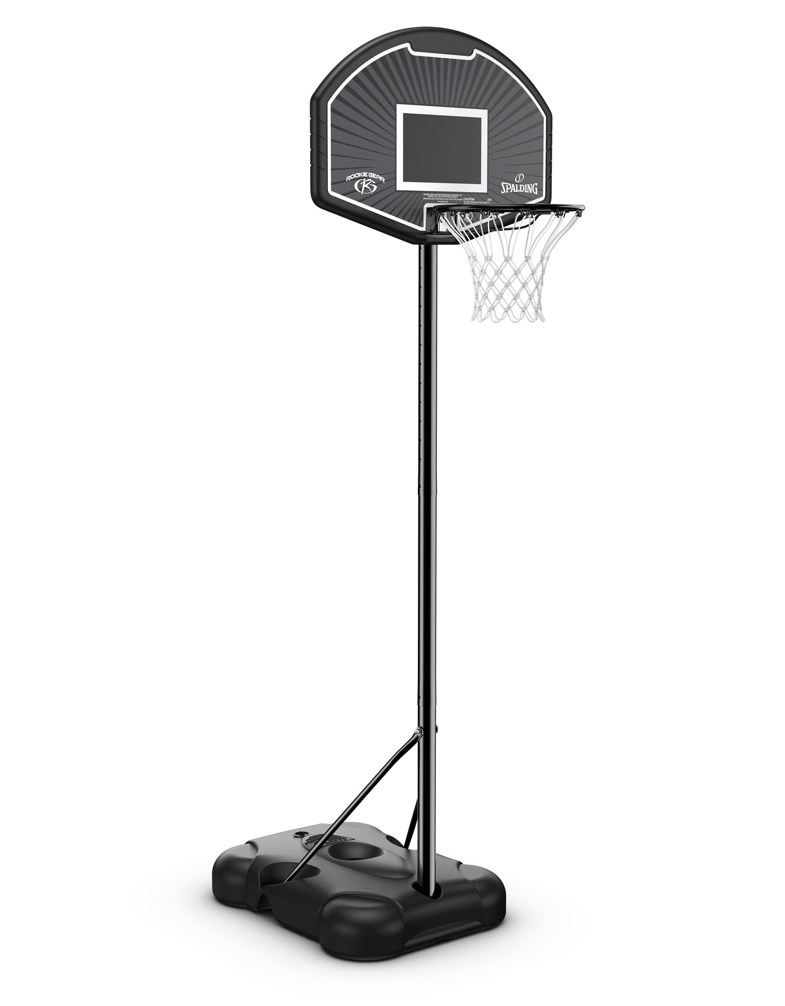 32-Inch Portable Basketball Hoop with Eco-Composite Backboard & Telescoping Height Adjustment-Outdoor Play - Cedar Crate Collective