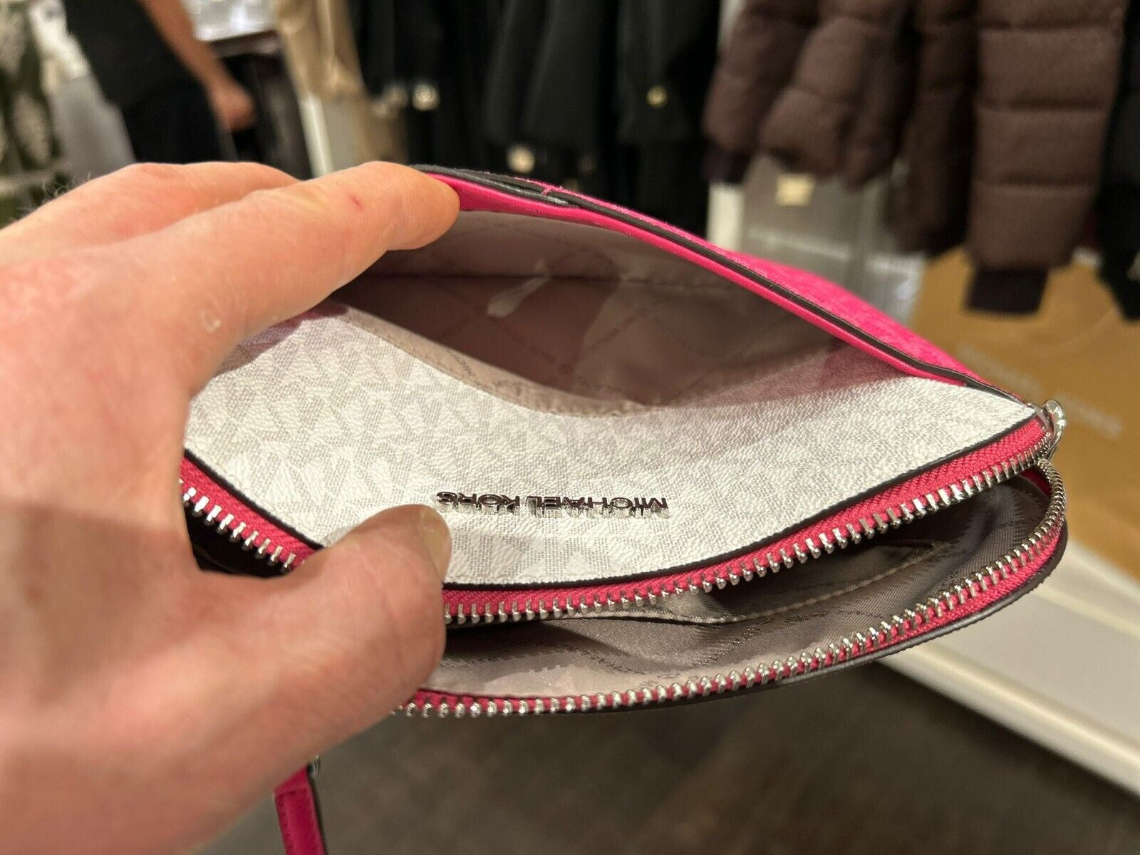 Michael Kors Lady PVC or Leather Crossbody Bag Handbag Messenger Purse Shoulder - Cedar Crate Collective