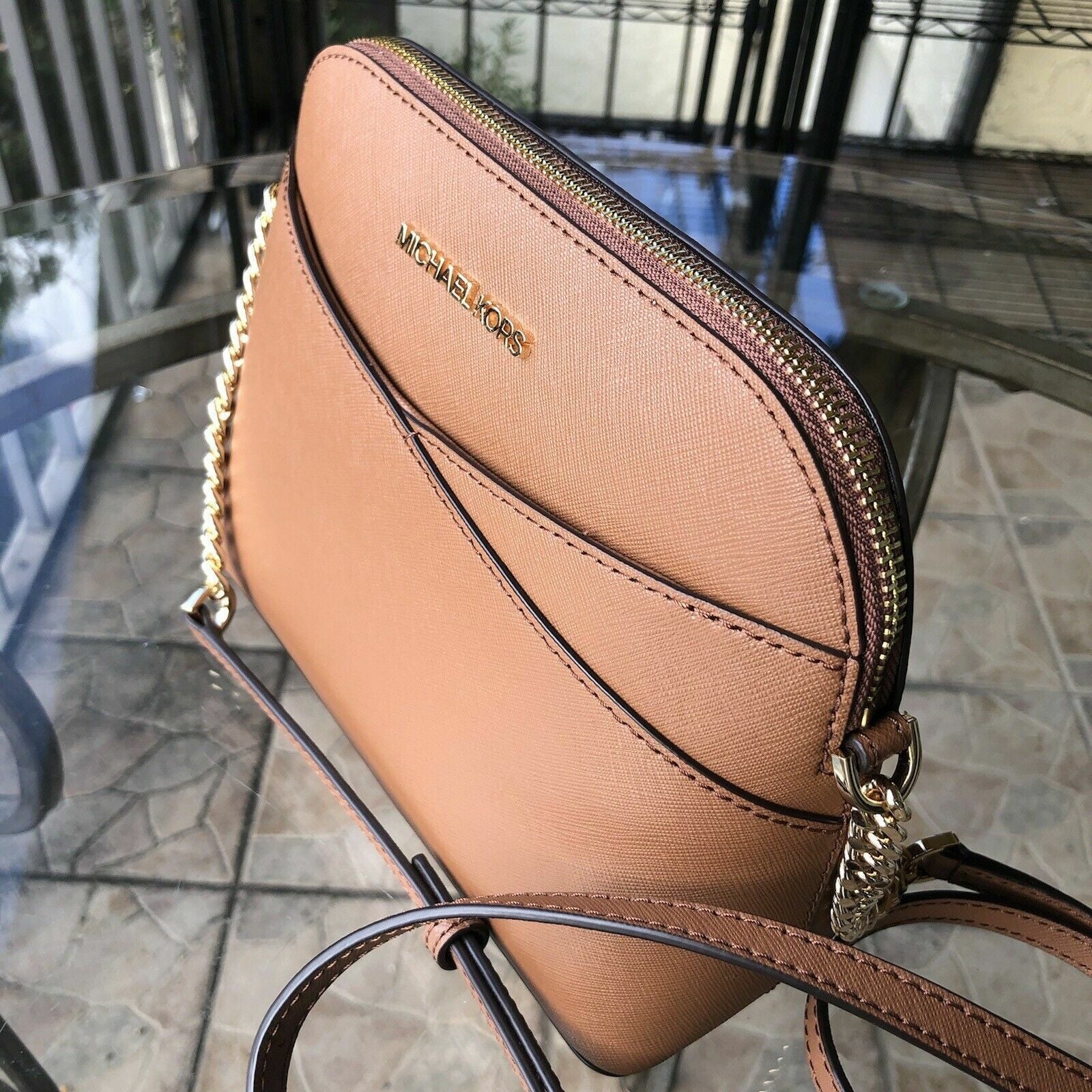 Michael Kors Lady PVC or Leather Crossbody Bag Handbag Messenger Purse Shoulder - Cedar Crate Collective