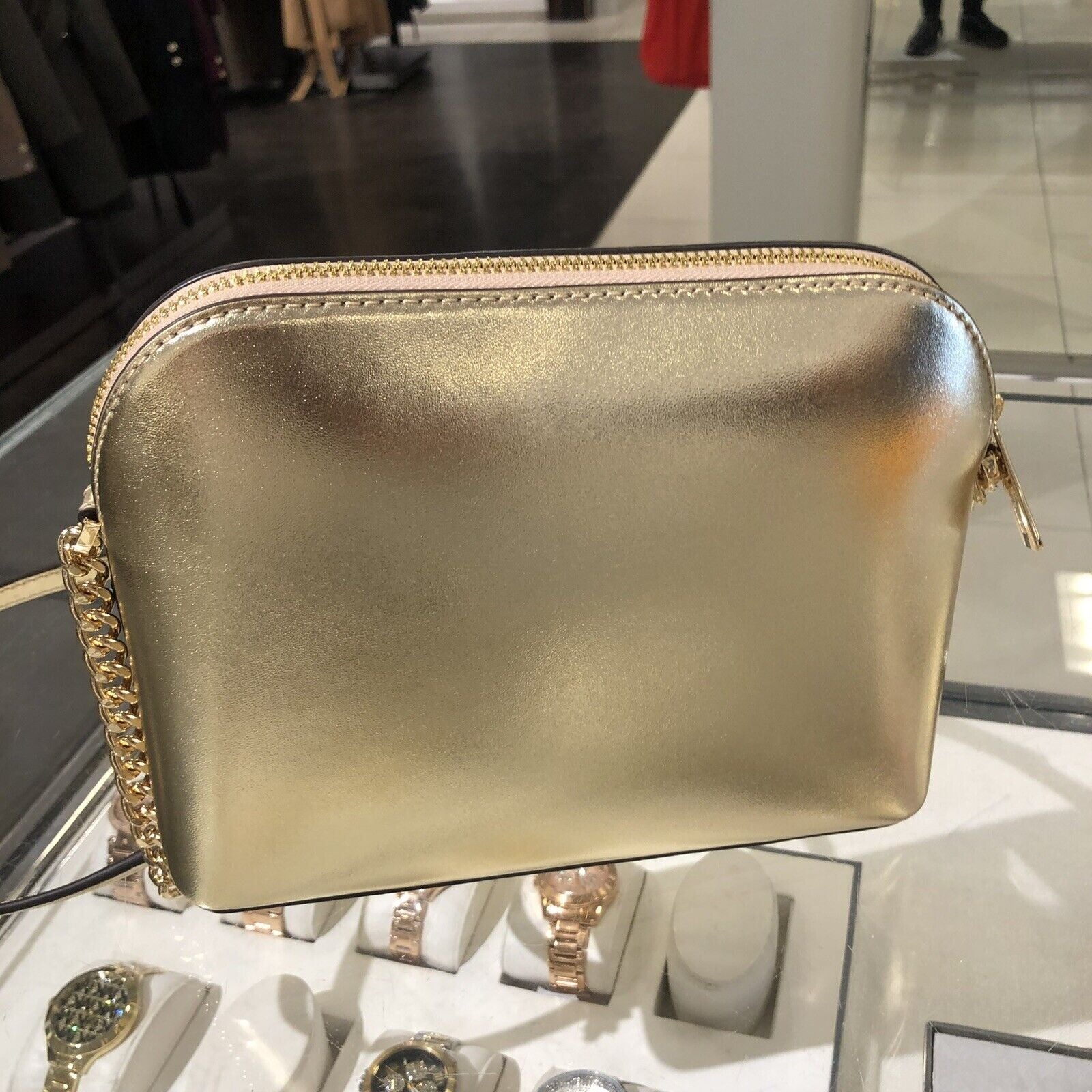 Michael Kors Lady PVC or Leather Crossbody Bag Handbag Messenger Purse Shoulder - Cedar Crate Collective