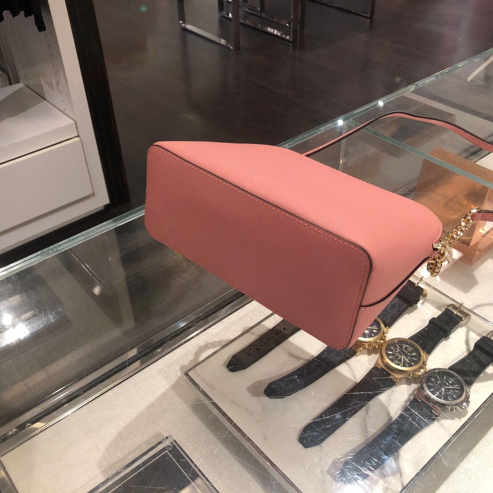 Michael Kors Lady PVC or Leather Crossbody Bag Handbag Messenger Purse Shoulder - Cedar Crate Collective