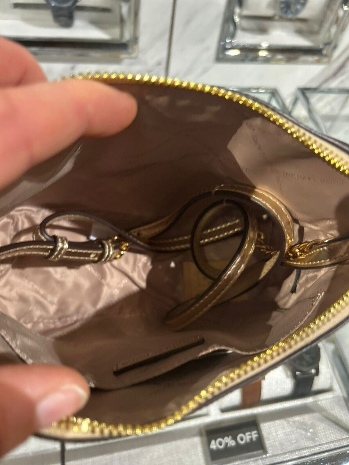 Michael Kors Lady PVC or Leather Crossbody Bag Handbag Messenger Purse Shoulder - Cedar Crate Collective