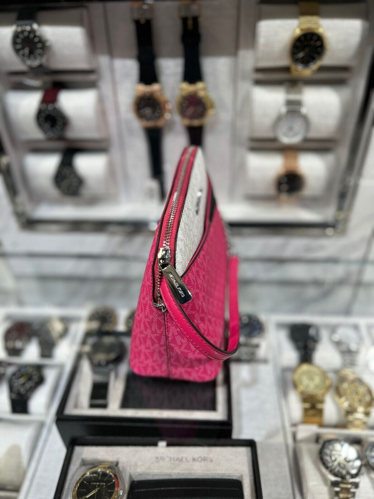 Michael Kors Lady PVC or Leather Crossbody Bag Handbag Messenger Purse Shoulder - Cedar Crate Collective