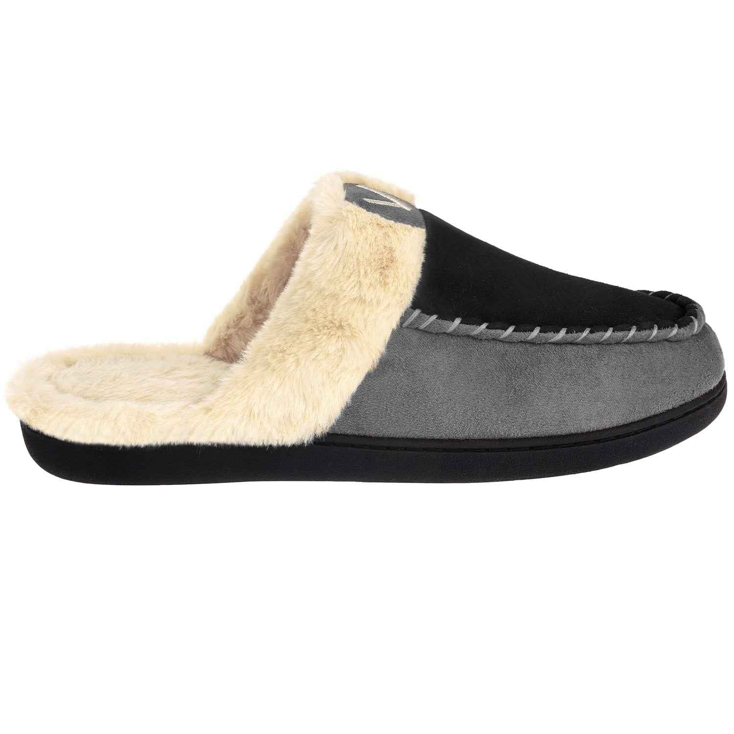 Men'S Scuff Slippers Memory Foam Slip on Shoes Moccasin Style House Shoes Indoor Outdoor