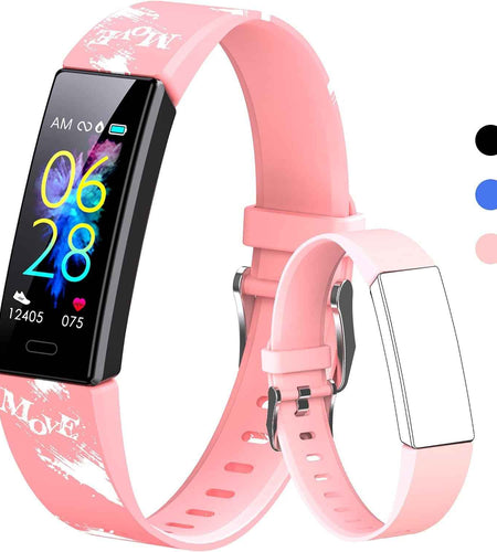 Kids Watch Fitness Tracker, Fitness Watches for Kids, Activity Tracker with Pedometers, Stopwatch, IP68 Waterproof, 11 Sport Modes Smart Watch for Kids Age 6-16 Years Old