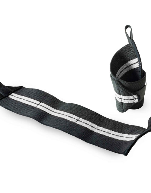 Load image into Gallery viewer, Fitness Weight Lifting Wrist Wraps with Thumb Loops, Pair
