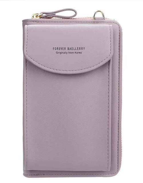 Load image into Gallery viewer, Elegance On-the-Go – Luxe PU Leather Crossbody Shoulder Bag with Phone &amp; Card Organizer
